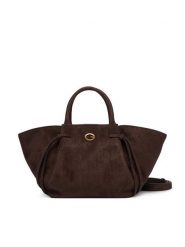 Guess Torebka Allegra HWSG22 37060 Brązowy ciemny. Brązowe torebki klasyczne damskie Guess, z materiału, bez dodatków. Za 634.99 zł.