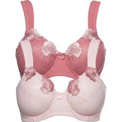 Biustonosz minimizer z wyściełanymi ramiączkami (2 szt.). Czerwone biustonosze bonprix, bez wzorów. Za 114.99 zł.