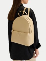 MEXX Plecak CEO-MEXX-B-006-09 Beżowy. Brązowe plecaki Mexx, bez wzorów, z materiału. Za 199.99 zł.