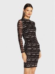 B.young Sukienka codzienna Starry 20812294 Czarny Slim Fit. Czarne sukienki damskie b.young, bez wzorów, z syntetyku, bez ramiączek. Za 139.99 zł.
