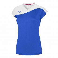 Koszulka do siatkówki damska Mizuno femme Team Authentic MYOU NS. Białe koszulki damskie Mizuno, m, bez wzorów, bez kołnierzyka, bez ramiączek. Za 139.00 zł.