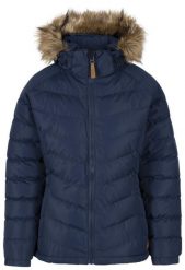 Trespass Nadina - damska kurtka pikowana granatowa. Niebieskie kurtki damskie 2117 OF SWEDEN, xl, bez wzorów, z poliesteru, bez kaptura. Za 277.99 zł.
