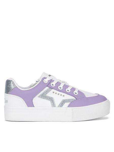 DeeZee Sneakersy CSS030752-02 Biały. Białe buty sportowe dziewczęce DeeZee, bez wzorów, z syntetyku, bez zapięcia. Za 109.99 zł.