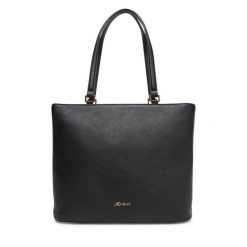 Torebka JENNY. Czarne shopper bag Jenny, bez wzorów, bez dodatków. Za 139.99 zł.