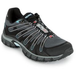 Buty MEINDL XO 8.0 Lady. Niebieskie obuwie trekkingowe damskie MEINDL, z gumy, bez zapięcia. Za 449.91 zł.