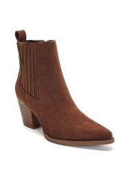 Sixth Sens Botki w kolorze jasnobrązowym na obcasie rozmiar: 41. Brązowe botki damskie Sixth Sens, eleganckie, bez obcasa, na obcasie, bez zapięcia. Za 159.95 zł.
