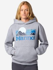 Marmot Bluza "Coastal" w kolorze szarym rozmiar: XL. Szare bluzy damskie Marmot, xl, bez wzorów, z kapturem. Za 189.29 zł.