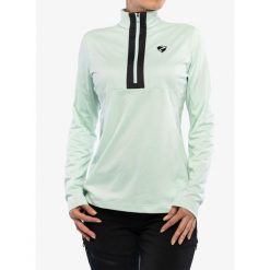 Bluza damska z zamkiem 1/2 Ziener Japra. Zielone bluzy damskie Ziener, na zimę, l, bez wzorów, bez kaptura. Za 179.99 zł.