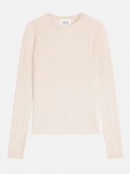 AUTHENTIC CASHMERE Kaszmirowy sweter "Bella" w kolorze jasnoróżowym rozmiar: XL. Różowe swetry klasyczne damskie AUTHENTIC CASHMERE, xl, z kaszmiru, bez kołnierzyka. Za 418.26 zł.