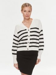 Guess Kardigan W4RR56 Z37L1 Écru Regular Fit. Kardigany damskie Guess, l, z aplikacjami, z syntetyku. Za 369.99 zł.