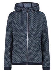 CMP Kurtka polarowa w kolorze granatowym ze wzorem rozmiar: 48. Niebieskie kurtki damskie CMP, s, bez wzorów, z materiału, bez kaptura. Za 122.67 zł.