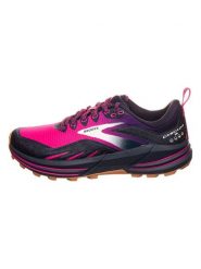 Brooks Buty "Cascadia 16" w kolorze różowo-czarnym do biegania rozmiar: 39. Czarne obuwie sportowe damskie Brooks, z materiału, bez zapięcia, do biegania. Za 437.95 zł.
