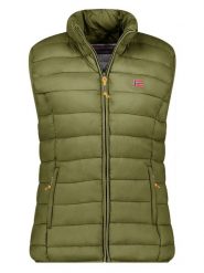 Geographical Norway Kamizelka pikowana "Vatikolor" w kolorze oliwkowym rozmiar: XXL. Zielone kamizelki damskie Geographical Norway, xxl, bez wzorów, bez kaptura. Za 126.75 zł.