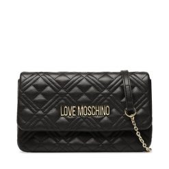 Torebka LOVE MOSCHINO. Czarne torebki wieczorowe damskie Love Moschino, bez wzorów, bez dodatków. Za 739.99 zł.