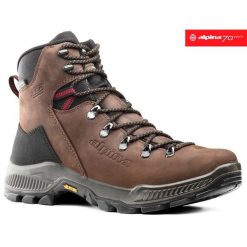 Buty turystyczne dla dorosłych Alpina Prima Mid. Brązowe obuwie sportowe casual damskie Alpina. Za 630.00 zł.