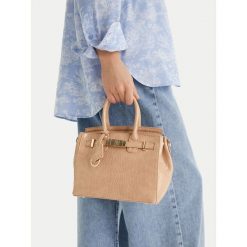 Torebka Nine West. Brązowe torebki klasyczne damskie Nine West, bez dodatków. Za 199.99 zł.