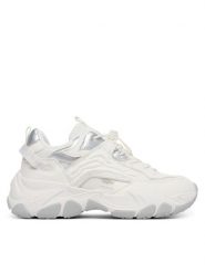 Buffalo Sneakersy Pyra One 1636724 Biały. Białe obuwie sportowe damskie Buffalo, ze skóry, bez zapięcia. Za 469.99 zł.