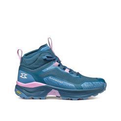 Damskie buty do wędrówek w średnim wieku Garmont 9.81 Engage GTX. Niebieskie obuwie trekkingowe damskie Garmont, bez zapięcia. Za 883.50 zł.