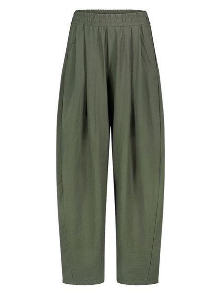 Sublevel Spodnie w kolorze khaki rozmiar: L/XL. Brązowe spodnie materiałowe damskie Sublevel, bez wzorów, z materiału. Za 139.95 zł.