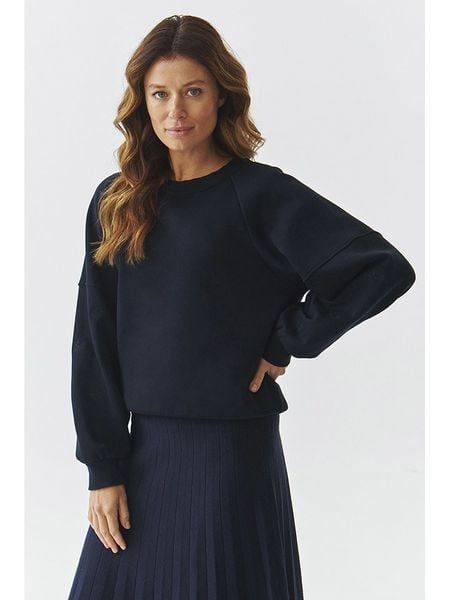 TATUUM Bluza w kolorze granatowym rozmiar: XL. Niebieskie bluzy damskie TATUUM, xl, bez wzorów, bez kaptura. Za 159.95 zł.