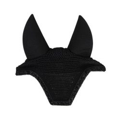 Czapka z napisem Horse noise Kentucky Wellington Glitter. Czarne czapki damskie KENTUCKY HORSEWEAR, bez wzorów. Za 444.00 zł.