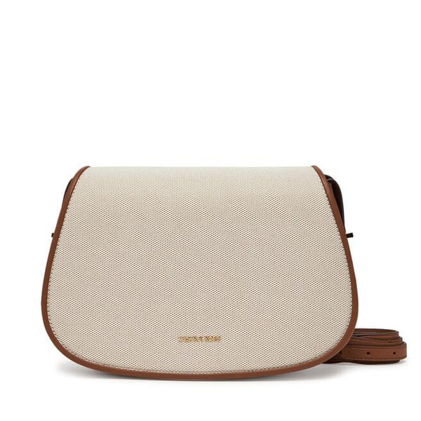 Torebka MICHAEL Michael Kors. Brązowe listonoszki damskie MICHAEL Michael Kors, bez wzorów, bez dodatków. Za 979.99 zł.