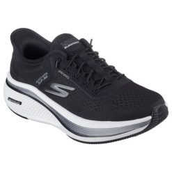 Buty do biegania damskie SKECHERS Go Run Elevate 2.0 Banyan. Czarne obuwie sportowe damskie Skechers, bez zapięcia, do biegania. Za 339.99 zł.