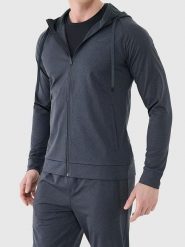 4F Bluza w kolorze antracytowym rozmiar: XL. Czarne spódnice damskie 4F, xl, bez wzorów. Za 134.22 zł.