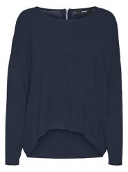 Vero Moda Sweter w kolorze czarnym rozmiar: S. Czarne swetry klasyczne damskie Vero Moda, s, z włókna, bez kołnierzyka. Za 116.45 zł.