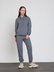 BGN Spodnie dresowe w kolorze szarym rozmiar: 36. Szare spodnie dresowe damskie BGN, bez wzorów, z dresówki. Za 108.99 zł.