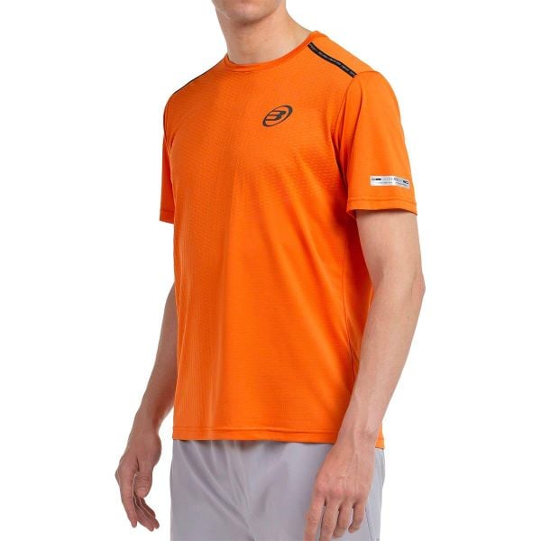 Bullpadel Mesia T-shirt. Brązowe t-shirty damskie bullpadel, bez wzorów, bez kołnierzyka. W wyprzedaży za 153.50 zł.