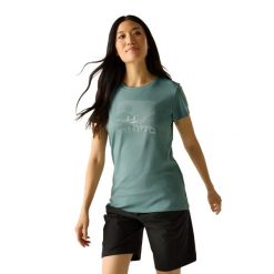 Koszulka Surfingowa Fingal Dla Kobiet. Zielone bluzki damskie Regatta, bez wzorów, casualowe, bez kołnierzyka, bez ramiączek. Za 76.99 zł.