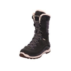 Buty trekkingowe damskie Lowa Barina Anthracite Champagner. Szare obuwie trekkingowe damskie Lowa, z materiału, bez zapięcia. Za 1,132.00 zł.