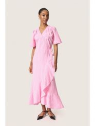 Soaked in Luxury Sukienka w kolorze różowo-białym rozmiar: XS. Różowe sukienki damskie Soaked in Luxury, bez wzorów, z bawełny, bez ramiączek. Za 173.99 zł.