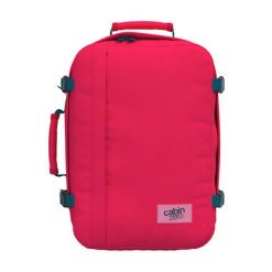 Plecak podróżny 36 l - Miami magenta. Czerwone plecaki CABINZERO, bez wzorów. Za 227.99 zł.