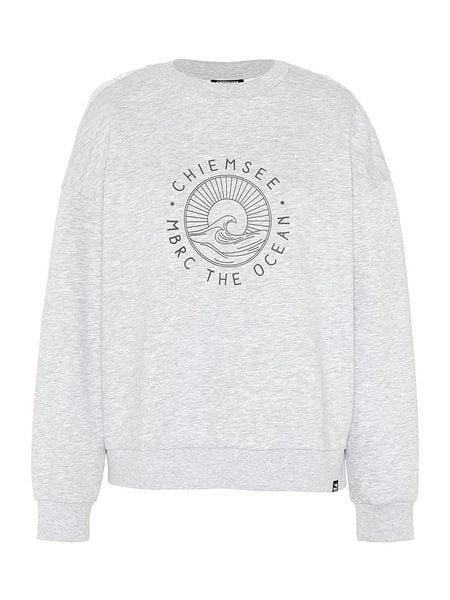 Chiemsee Bluza w kolorze szarym rozmiar: XS. Szare bluzy damskie Chiemsee, xs, bez wzorów, z bawełny, bez kaptura. Za 154.95 zł.