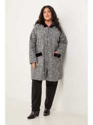 Curvy Lady Kurtka przejściowa w kolorze szarym rozmiar: 44/46. Szare kurtki damskie Curvy Lady, bez wzorów, bez kaptura. Za 148.96 zł.