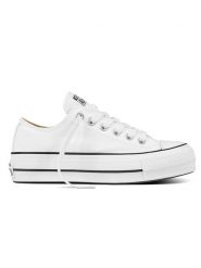 Converse Sneakersy w kolorze białym rozmiar: 37,5. Białe obuwie sportowe damskie Converse, bez zapięcia. Za 206.91 zł.