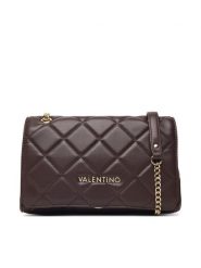 Valentino Torebka Ocarina VBS3KK02R Brązowy. Brązowe torebki klasyczne damskie Valentino, ze skóry, bez dodatków. Za 659.99 zł.