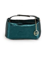 Mia Tomazzi Skórzana torebka "Clusone" w kolorze morskim - 21 x 13 x 11 cm rozmiar: onesize. Niebieskie torebki klasyczne damskie Mia Tomazzi, z materiału, przez ramię, bez dodatków. Za 211.31 zł.