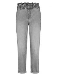 Sublevel Dżinsy - Tapered fit - w kolorze jasnoszarym rozmiar: XXL. Szare jeansy damskie Sublevel, z podwyższonym stanem. Za 92.21 zł.