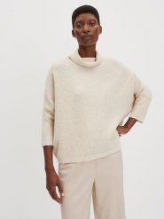 Someday Golf w kolorze kremowym rozmiar: S. Brązowe golfy damskie someday., s, bez wzorów, z wełny, bez ramiączek. Za 165.99 zł.