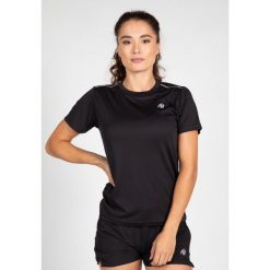 Mokena Koszulka - Czarny. Czarne koszulki damskie GORILLA WEAR, bez wzorów, bez kołnierzyka, bez ramiączek. Za 198.00 zł.