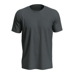 Koszulka Unisex Dla Dorosłych Lux. Szare bluzki damskie Stedman, xl, bez wzorów, bez kołnierzyka, bez ramiączek. Za 48.99 zł.