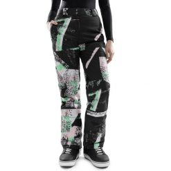 Spodnie snowboardowe damskie P1-W Groot. Spodnie sportowe damskie SIROKO, na zimę, bez wzorów, narciarskie. Za 423.00 zł.