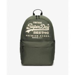 Plecak damski Superdry Heritage Montana. Zielone plecaki Superdry, bez wzorów. Za 316.00 zł.