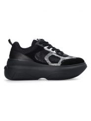 Liu Jo Sneakersy w kolorze czarnym rozmiar: 41. Czarne obuwie sportowe damskie Liu Jo, bez zapięcia. Za 267.92 zł.