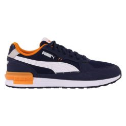 Buty młodzieżowe na co dzień Puma Graviton. Czarna obuwie sportowe damskie Puma, z gumy, bez zapięcia, do biegania. Za 209.00 zł.