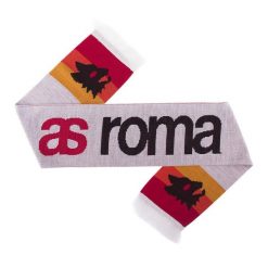 Szalik retro dla dorosłych - AS Roma - Biały. Białe szaliki damskie COPA FOOTBALL, na zimę, bez wzorów. Za 105.85 zł.