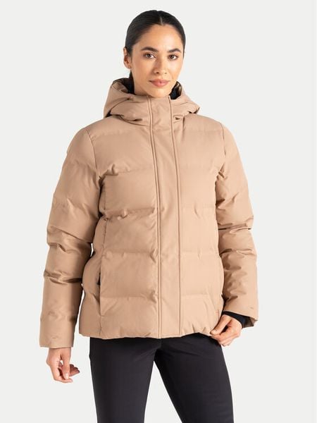 Dare2B Kurtka zimowa Entrusted DWP604 Beżowy Regular Fit. Brązowe kurtki sportowe damskie DARE2B, na zimę, bez wzorów, z syntetyku, bez kaptura. Za 419.99 zł.